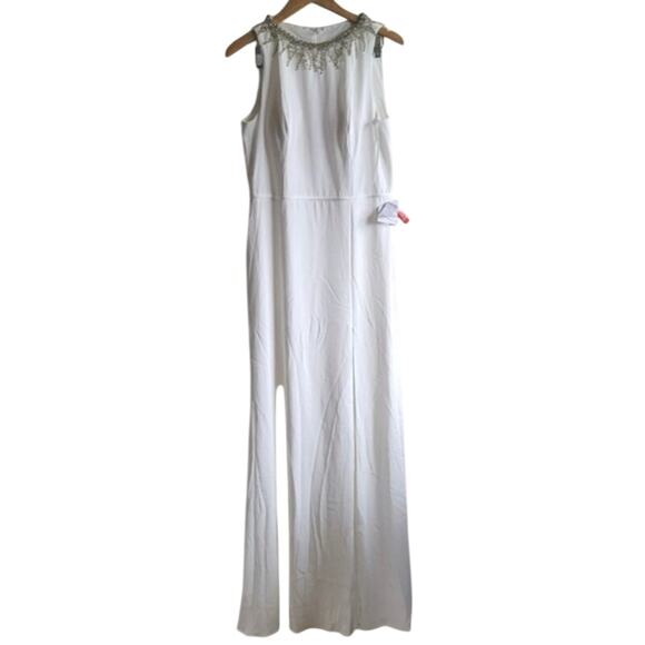 MAC DUGGAL 26516 Sleeveless Rhinestone Collar Gown Size 10 New w/ Tag MSRP $398 - Picture 5 of 7